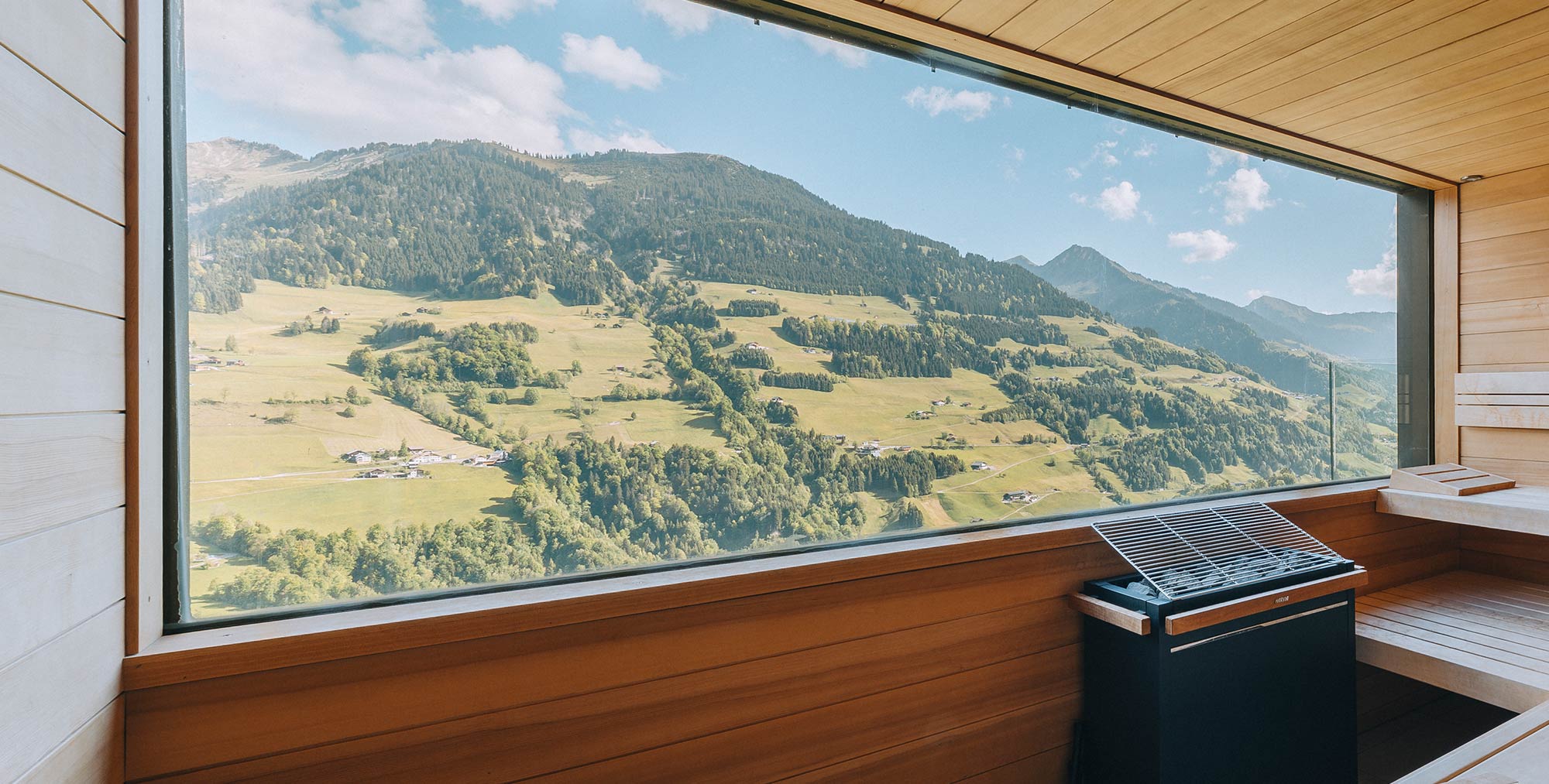 Sauna mit Ausblick